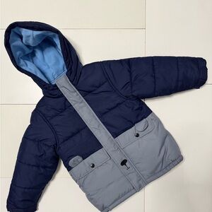 Carter's stylish and cozy outerwear. Blue fleeced lined